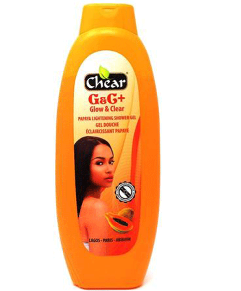 CHEAR G AND C GLOW AND CLEAR PAPAYA SHOWER GEL 
