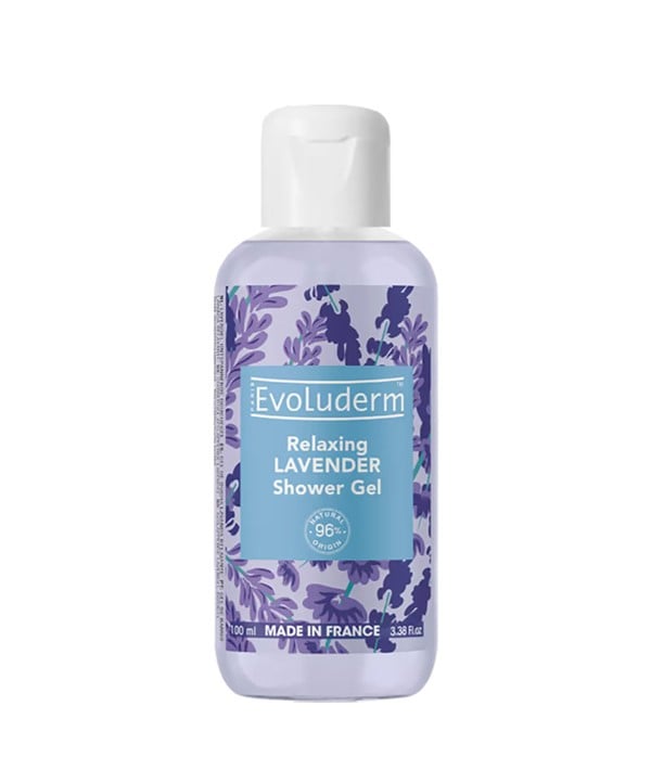 EVOLUDERM LAVENDER SHOWER GEL 