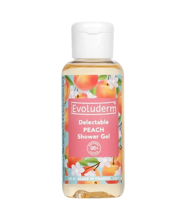 EVOLUDERM PEACH SHOWER GEL 