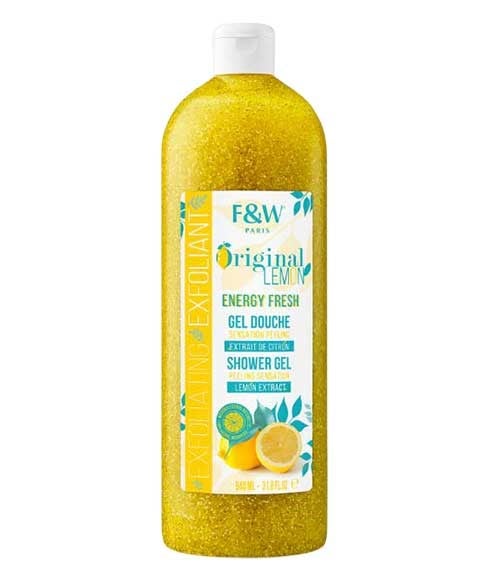 ORIGINAL LEMON ENERGY FRESH EXFOLIATING SHOWER GEL 