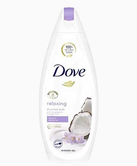 RELAXING JASMINE PETALS AND COCONUT MILK BODY WASH  