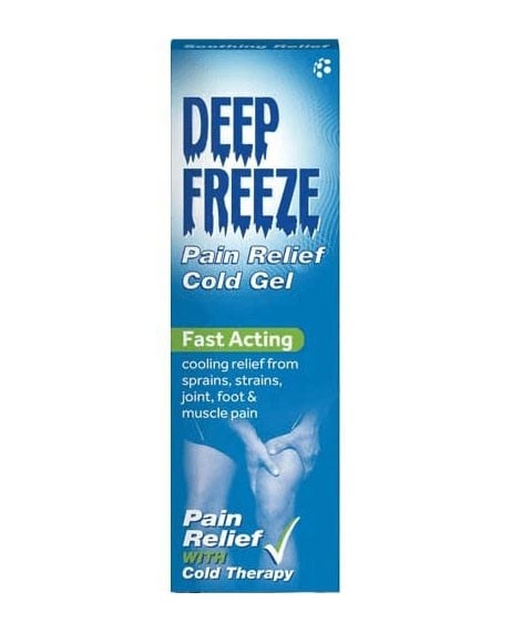 DEEP FREEZE PAIN RELIEF FAST ACTING COLD GEL 