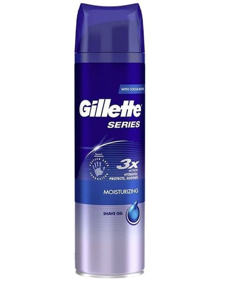 GILLETTE SERIES MOISTURISING GEL WITH COCOA BUTTER 