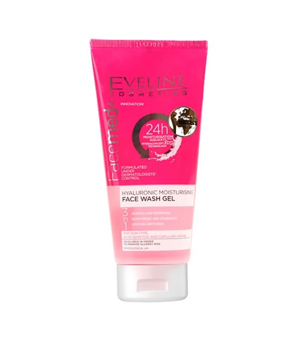 FACEMED HYALURONIC MOISTURISING FACE WASH GEL 