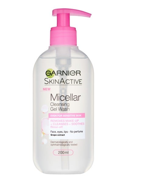 SKIN ACTIVE MICELLAR CLEANSING GEL WASH FOR SENSITIVE SKIN