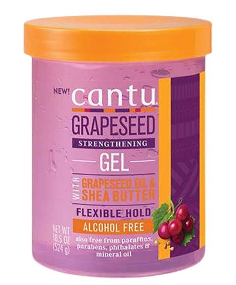 CANTU GRAPESEED STRENGTHENING GEL ALCOHOL FREE 