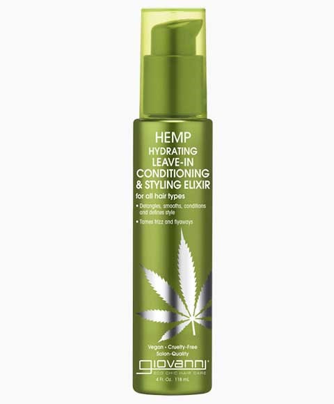 GIOVANNI HEMP HYDRATING LEAVE IN CONDITIONING AND STYLING