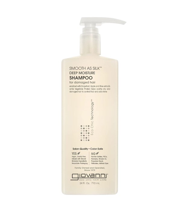 GIOVANNI SMOOTH AS SILK DEEP MOISTURE SHAMPOO FOR DAMAGED