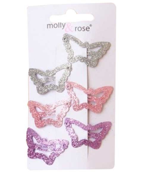 GLITTER BUTTERFLY SLEEPIES ASSORTED 6273 
