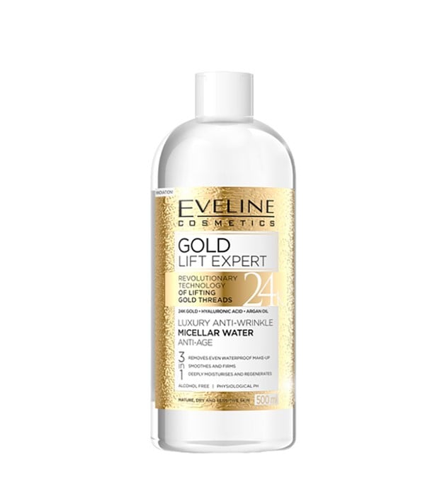 GOLD LIFT EXPERT 3 IN 1 LUXURY ANTI WRINKLE MICELLAR WATER