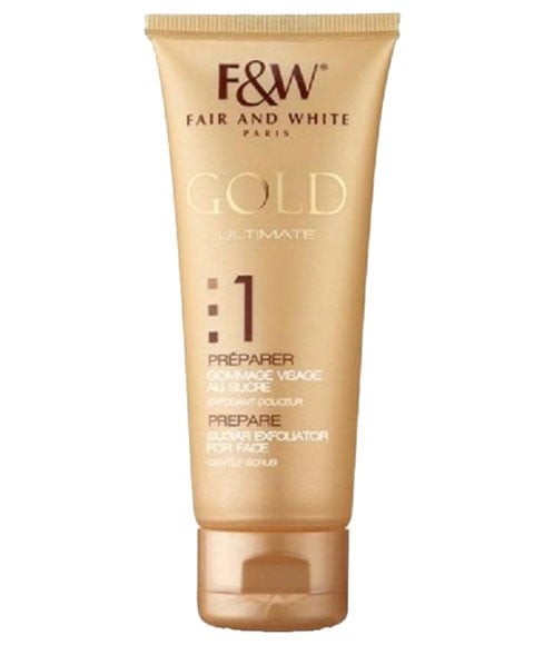 GOLD ULTIMATE PREPARE SUGAR EXFOLIATOR FOR FACE 