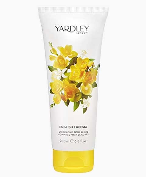 YARDLEY ENGLISH FREESIA EXFOLIATING BODY SCRUB 