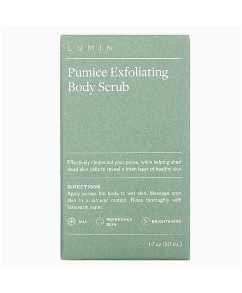 LUMIN PUMICE EXFOLIATING BODY SCRUB 