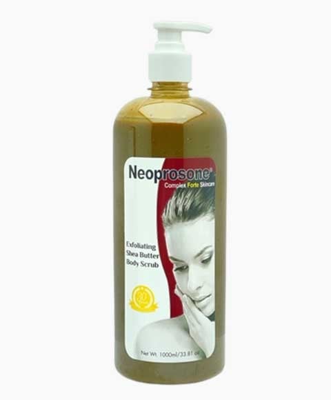 NEOPROSONE EXFOLIATING SHEA BUTTER BODY SCRUB 