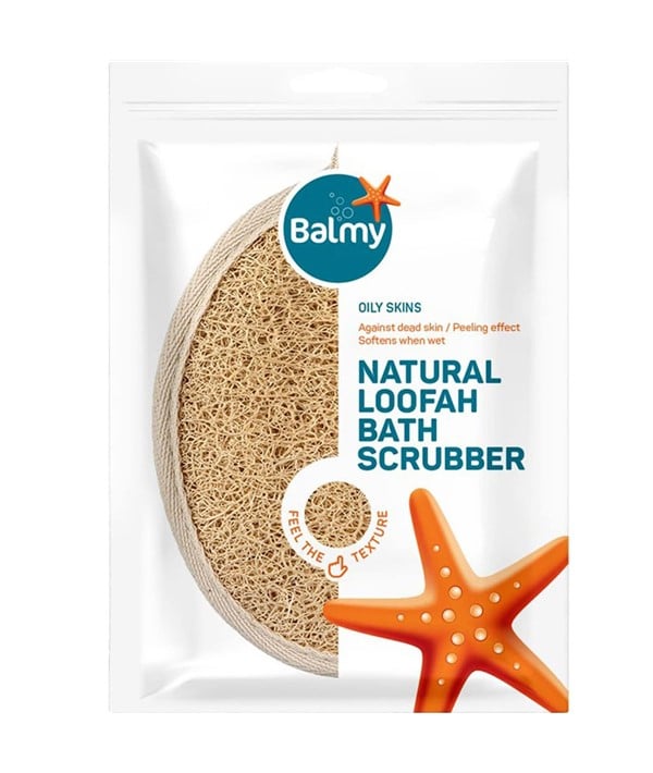 NATURAL BATH SCRUBBER OILY SKINS 