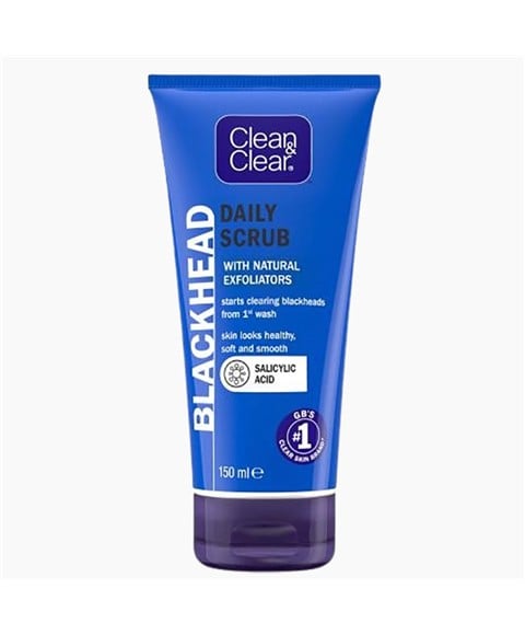 CLEAN AND CLEAR BLACKHEAD CLEARING DAILY SCRUB 