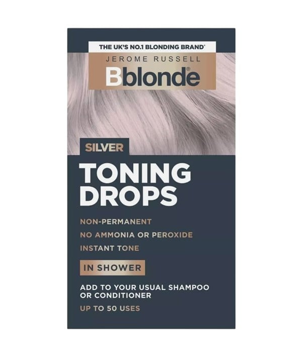 BLONDE IN SHOWER TONING DROPS SILVER 