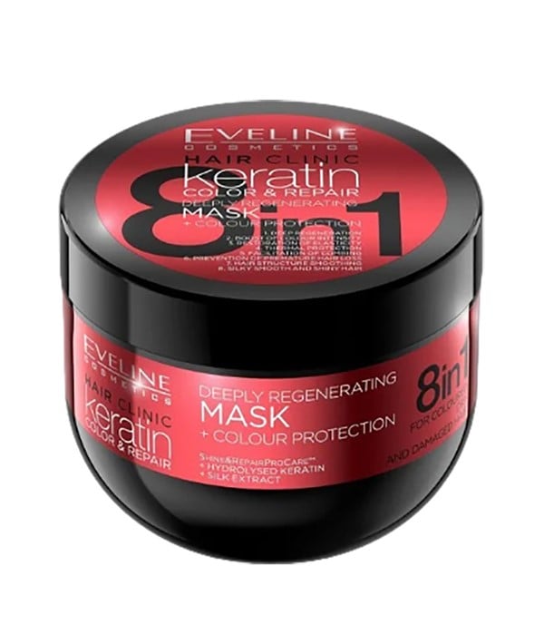 HAIR CLINIC KERATIN 8 IN 1 DEEPLY REGENERATING MASK 