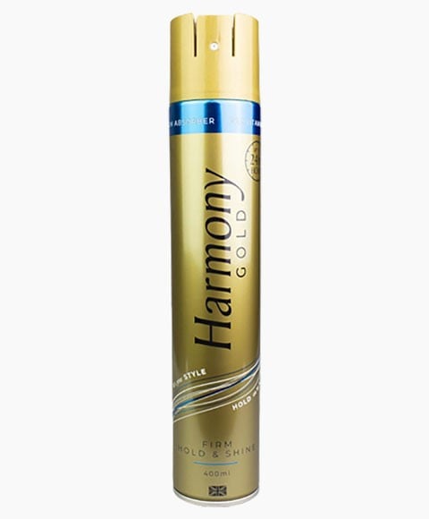 HARMONY GOLD ITS YOUR STYLE FIRM HOLD AND SHINE SPRAY 
