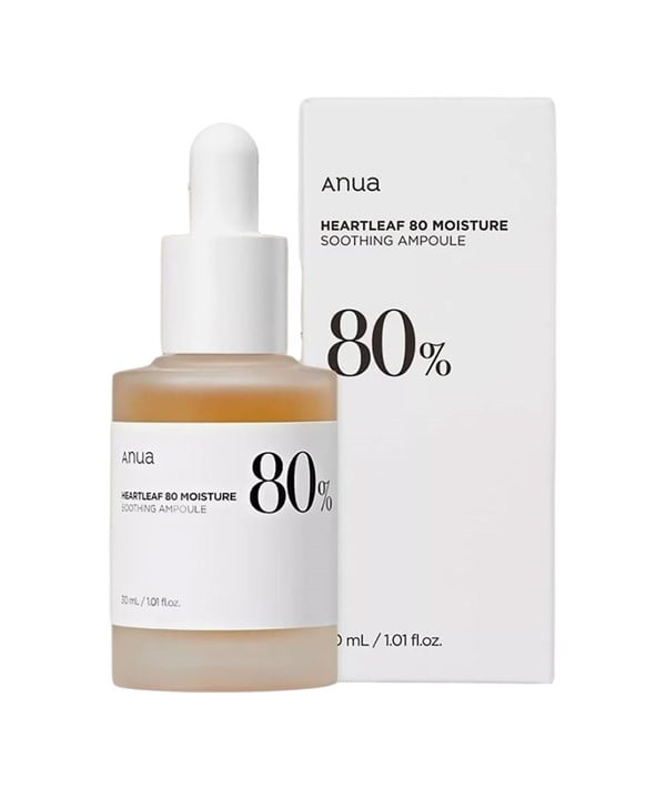 HEARTLEAF 80 PERCENT MOISTURE SOOTHING AMPOULE 