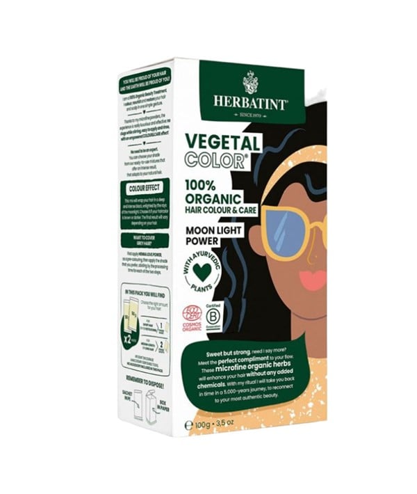 HERBATINT VEGETAL ORGANIC HAIR COLOR MOON LIGHT POWER 