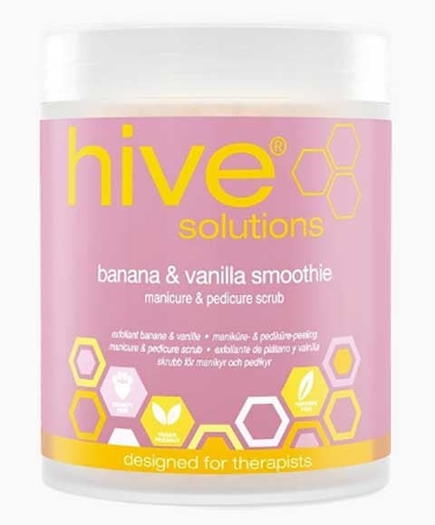 HIVE BANANA VANILLA SMOOTHIE MANICURE AND PEDICURE SCRUB 