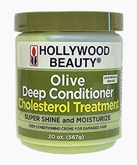 HOLLYWOOD BEAUTY OLIVE DEEP CONDITIONER CHOLESTEROL TREATM
