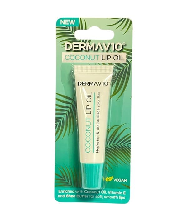 DERMA V10 COCONUT LIP OIL 