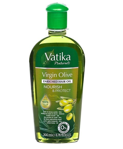 VATIKA NATURALS VIRGIN OLIVE ENRICHED HAIR OIL 
