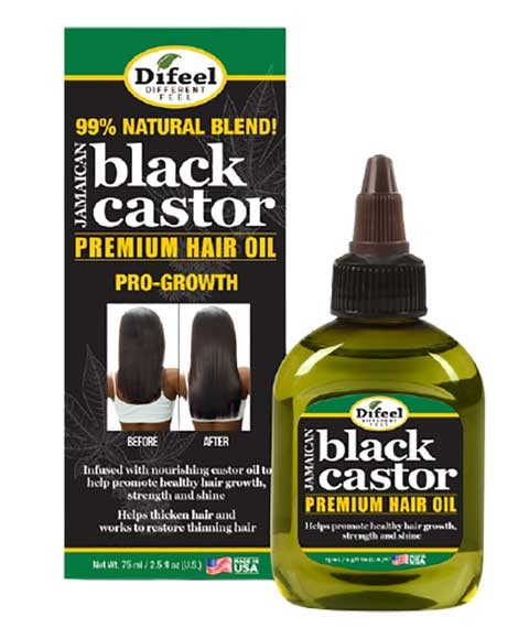 DIFEEL JAMAICAN BLACK CASTOR PREMIUM HAIR OIL 