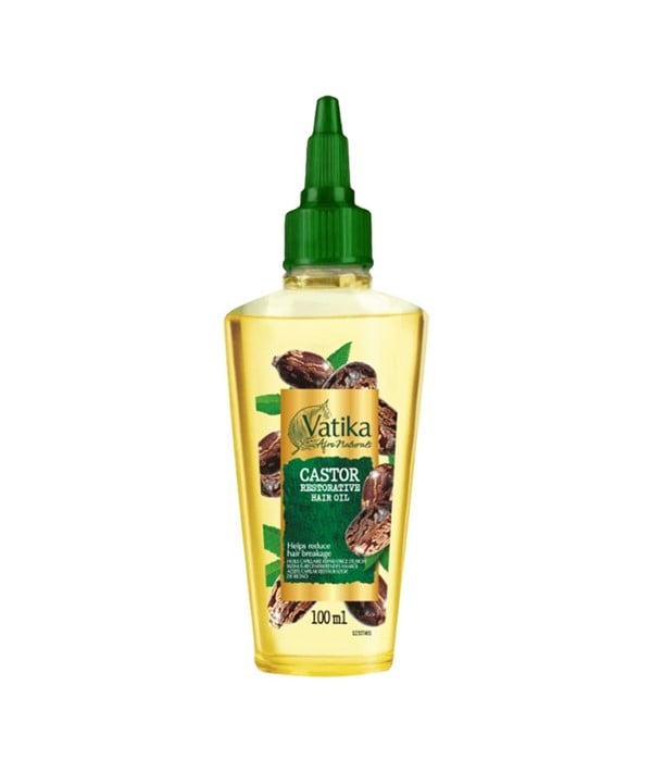 VATIKA AFRO NATURALS CASTOR RESTORATIVE HAIR OIL 