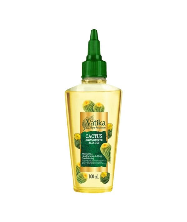 VATIKA AFRO NATURALS CACTUS RESTORATIVE HAIR OIL 