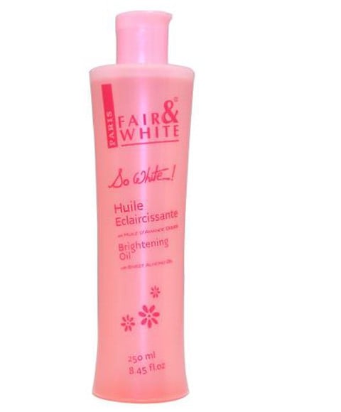 SO WHITE BODY OIL WITH SWEET ALMOND OIL  