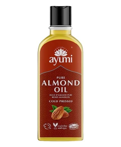 AYUMI NATURALS PURE ALMOND OIL COLD PRESSED 
