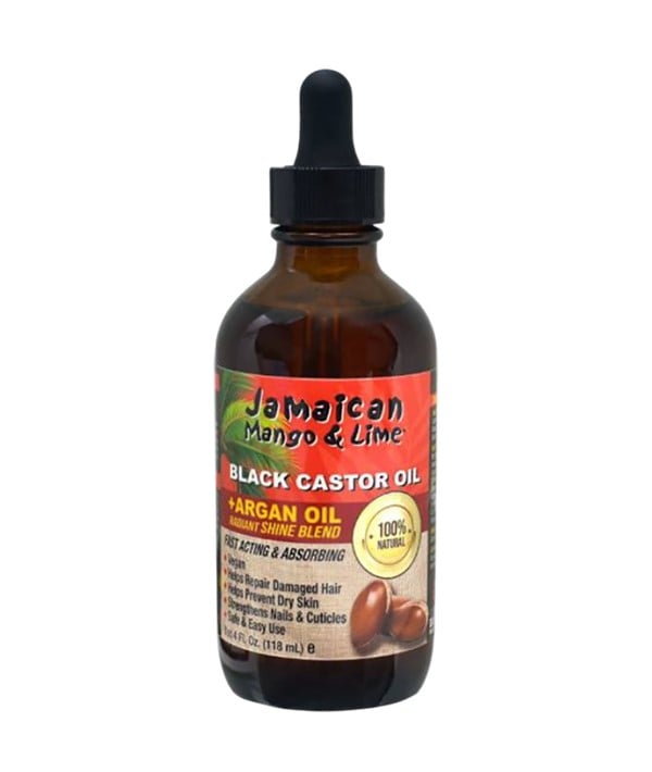 JAMAICAN MANGO AND LIME BLACK CASTOR OIL ARGAN 