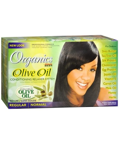 ORGANICS OLIVE OIL NO LYE CONDITIONING RELAXER 