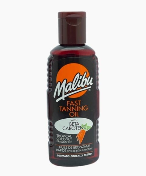 MALIBU FAST TANNING OIL WITH BETA CAROTENE 