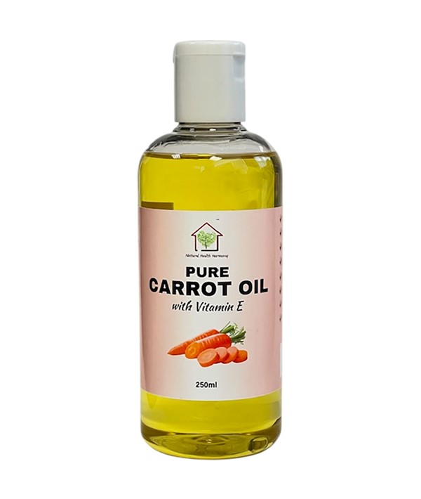 PURE CARROT OIL WITH VITAMIN E 