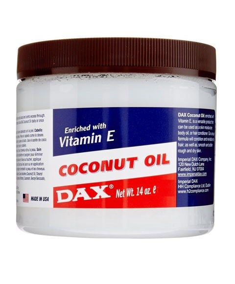 DAX COCONUT OIL ENRICHED WITH VITAMIN E 