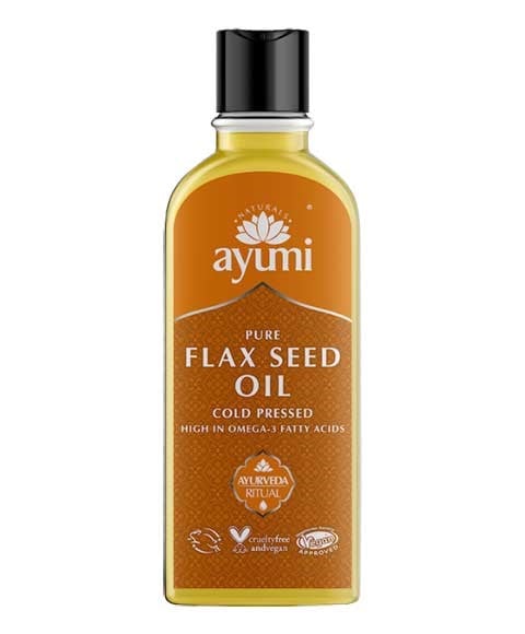 AYUMI NATURAL PURE FLAX SEED OIL COLD PRESSED 