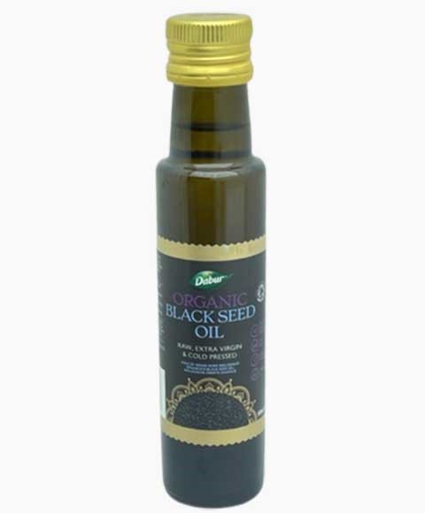 DABUR ORGANIC EXTRA VIRGIN AND COLD PRESSED BLACK SEED OIL