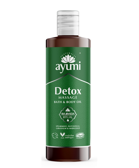 AYUMI NATURAL DETOX MASSAGE AND BATH OIL 