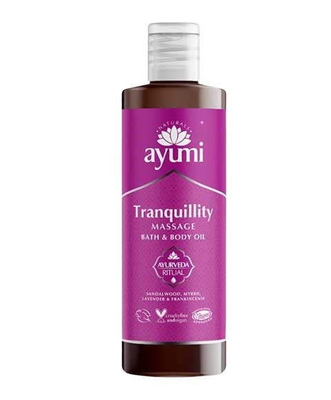 AYUMI NATURALS TRANQUILITY MASSAGE OIL 