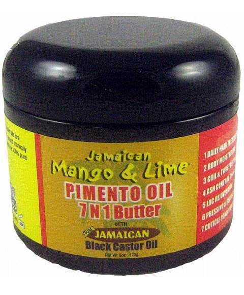 JAMAICAN MANGO AND LIME BLACK CASTOR PIMENTO OIL 7 IN 1 BU