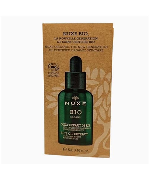 NUXE BIO ORGANIC RICE OIL EXTRACT RECOVERY OIL 