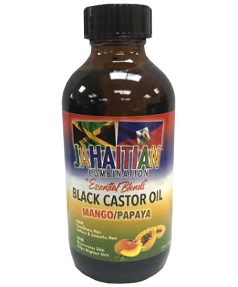 JAHAITIAN COMBINATION BLACK CASTOR OIL WITH MANGO PAPAYA 
