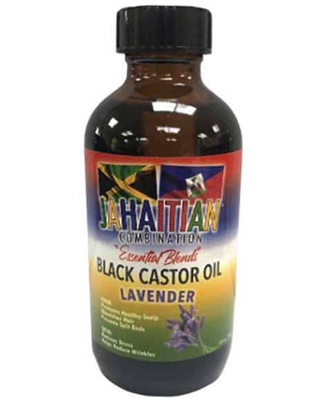 JAHAITIAN COMBINATION BLACK CASTOR OIL WITH LAVENDER 