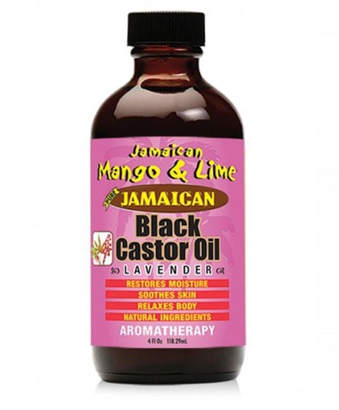 JAMAICAN MANGO AND LIME BLACK CASTOR OIL LAVENDER 
