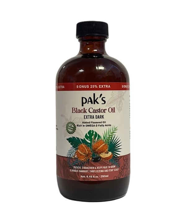 PAKS EXTRA DARK BLACK CASTOR OIL 