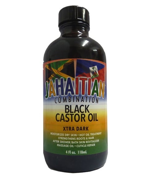 JAHAITIAN BLACK CASTOR OIL BLACK CASTOR OIL EXTRA DARK 